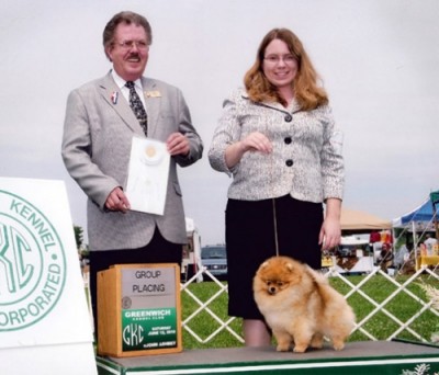 Darcy winning a Group 4 at his first US show
